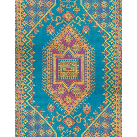 Mad Mats Oriental Turkish Aqua 6x9 Sku Fm Otu69 Aq Oriental Turkish Aqua Outdoor Mat 6ft X 9ft