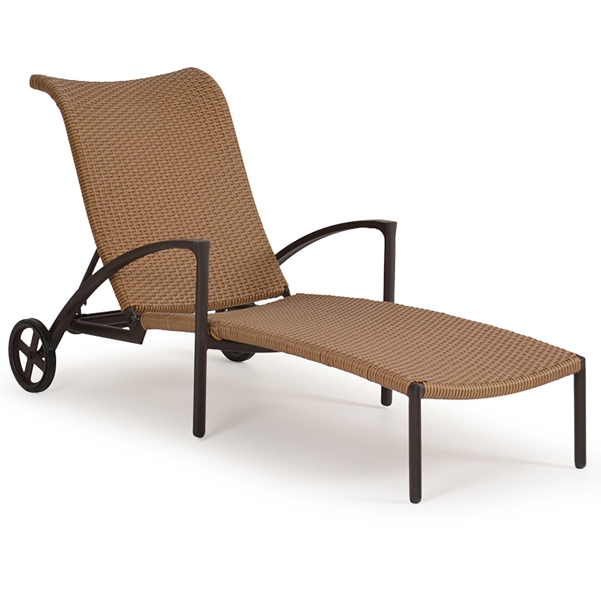 WaterMark Living Resin Wicker Chaise Lounge | DFOHome