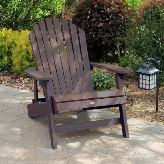 Highwood King Hamilton Folding and Reclining Adirondack Chair DFOHome