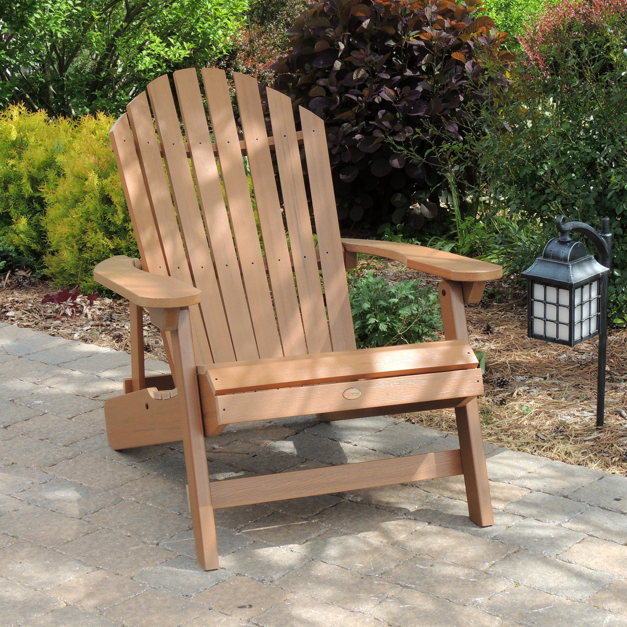 Highwood King Hamilton Folding and Reclining Adirondack Chair DFOHome