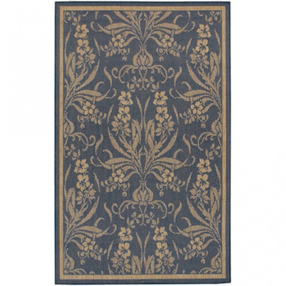 Recife Garden Cottage Black/Cocoa Rug (6 ft 3 in x 9 ft 2 in) Recife Garden Cottage Black/Cocoa Rug (6 ft 3 in x 9 ft 2 in)