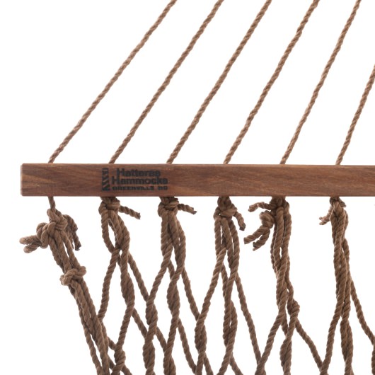 DURACORD® Deluxe Rope Hammock - Antique Brown