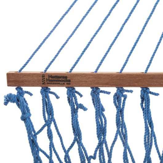 DURACORD® Deluxe Rope Hammock - Coastal Blue
