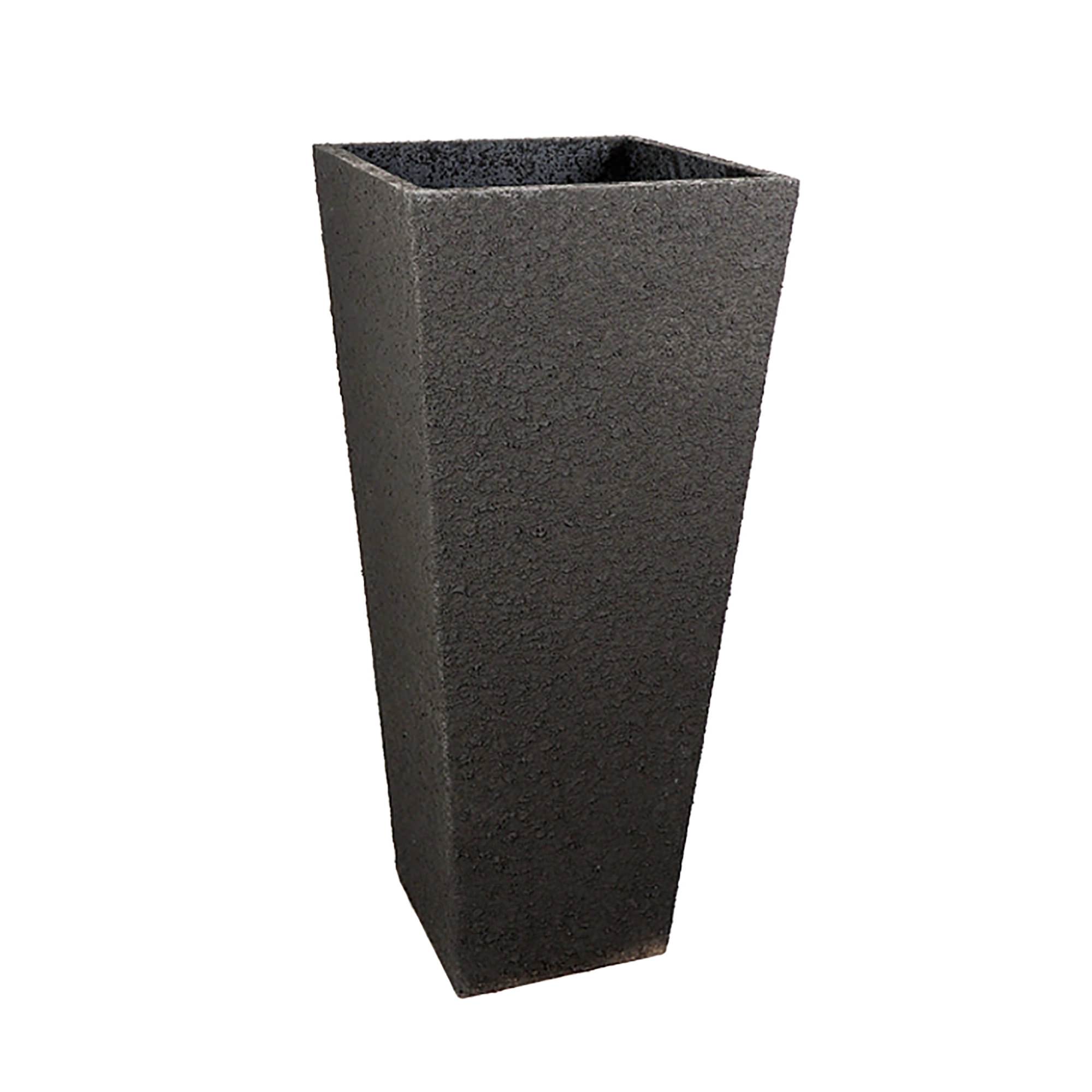 In Tall Square Fiberclay Outdoor Planter Pot By Le Present - In Tall Square Fiberclay Outdoor Patio Planter Pot Available In Creamgrey Or Anthracite in tall square fiberclay outdoor planter pot by le present - in tall square fiberclay outdoor patio planter pot available in creamgrey or anthracite