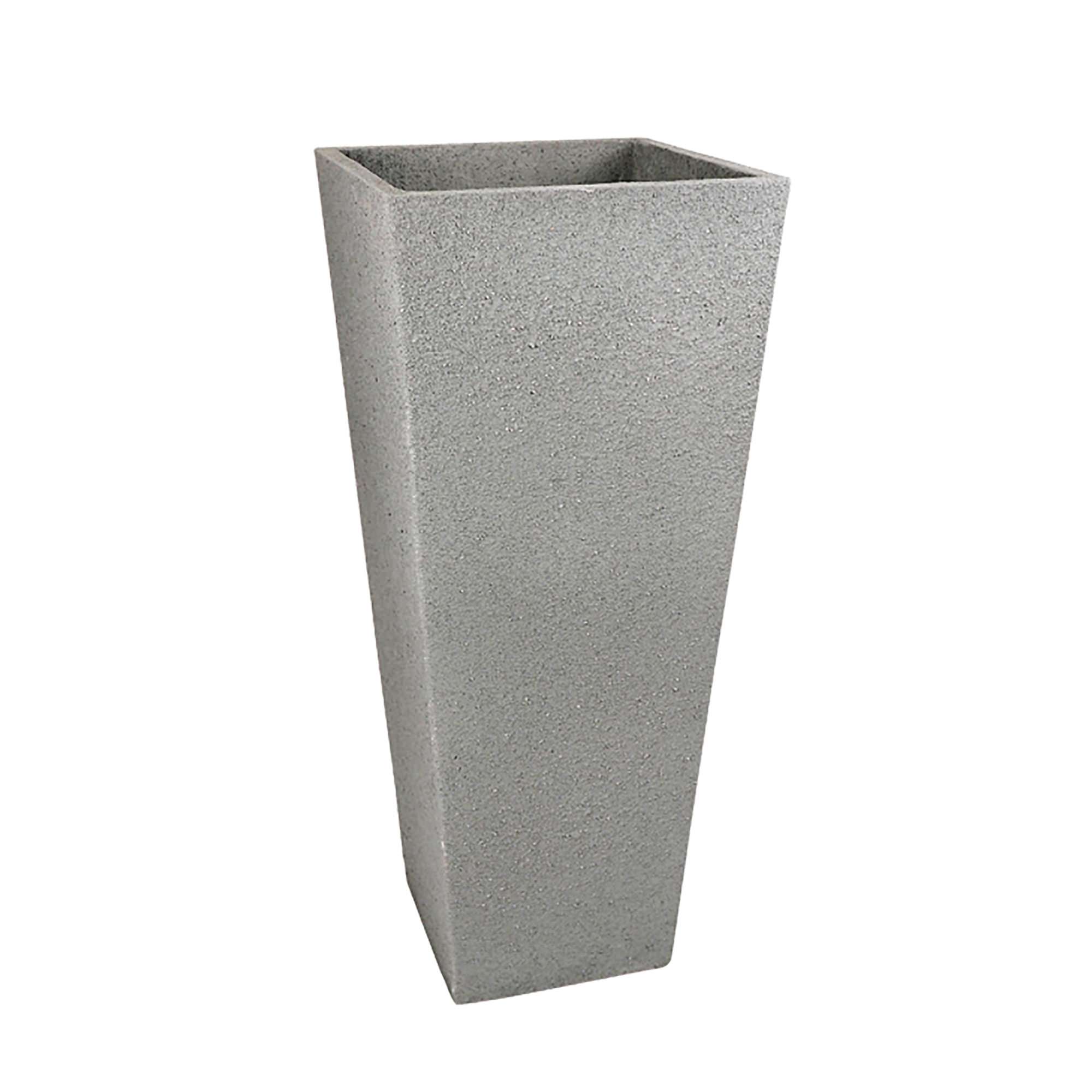 In Tall Square Fiberclay Outdoor Planter Pot By Le Present - In Tall Square Fiberclay Outdoor Patio Planter Pot Available Incream Grey Or Anthracite in tall square fiberclay outdoor planter pot by le present - in tall square fiberclay outdoor patio planter pot available incream grey or anthracite