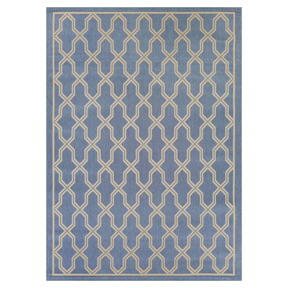 Five Seasons Crystal Coast Rug Blue/Cream 3ft. 11in. x 5ft. 6in. Five Seasons Crystal Coast Rug Blue/Cream 3ft. 11in. x 5ft. 6in.