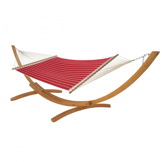 Hatteras Hammocks Classic Red Stripe Quilted Hammock DFOHome