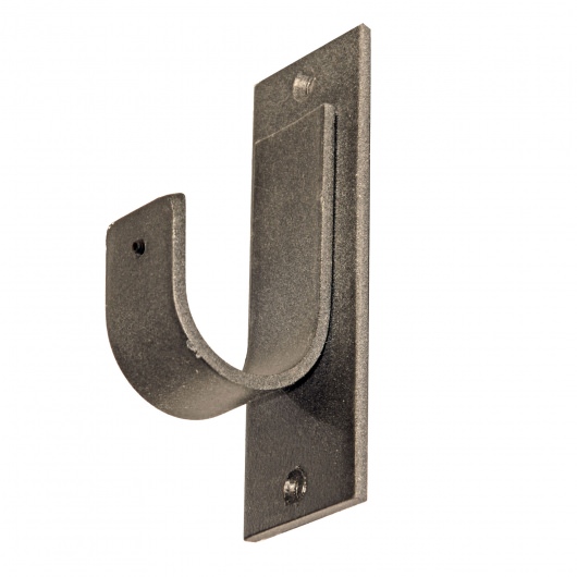Wrought Iron Outdoor Curtain  J cup Bracket