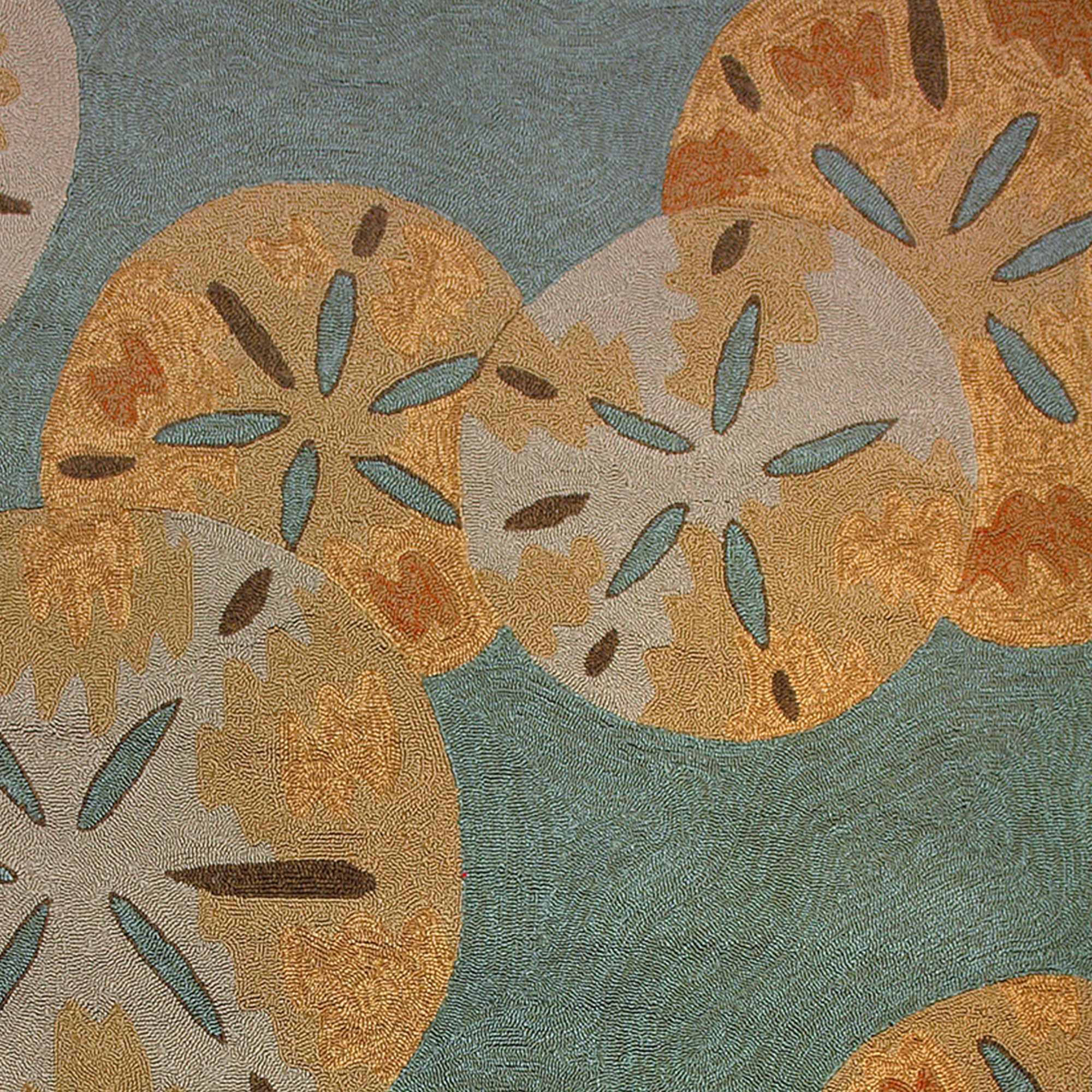 Shop Homefires Sand Dollars Outdoor Rug 3x5 Homefires; Rugs; Outdoors DFOHome