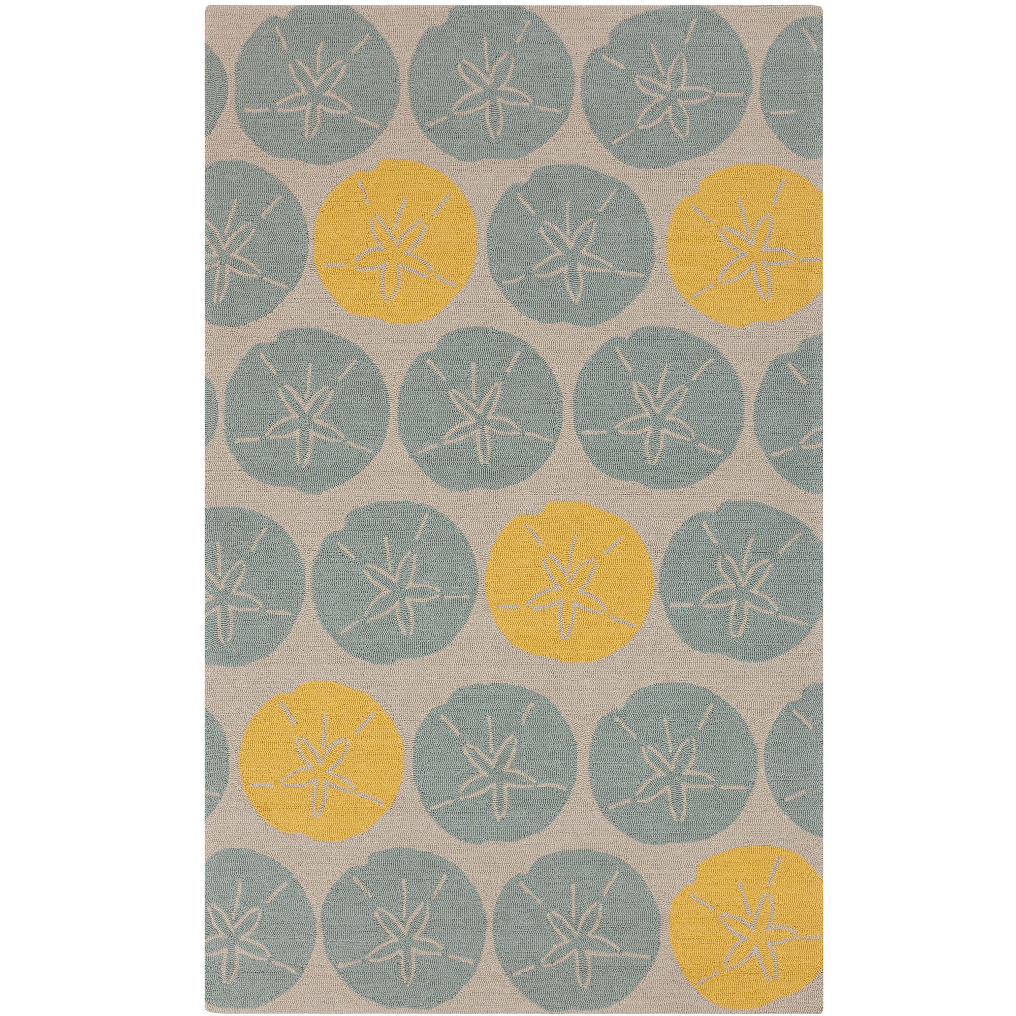 Rain Gray And Yellow Sand Dollar Outdoor Rug 8ft Round Rain Gray And Yellow Sand Dollar Outdoor Rug 8ft Round
