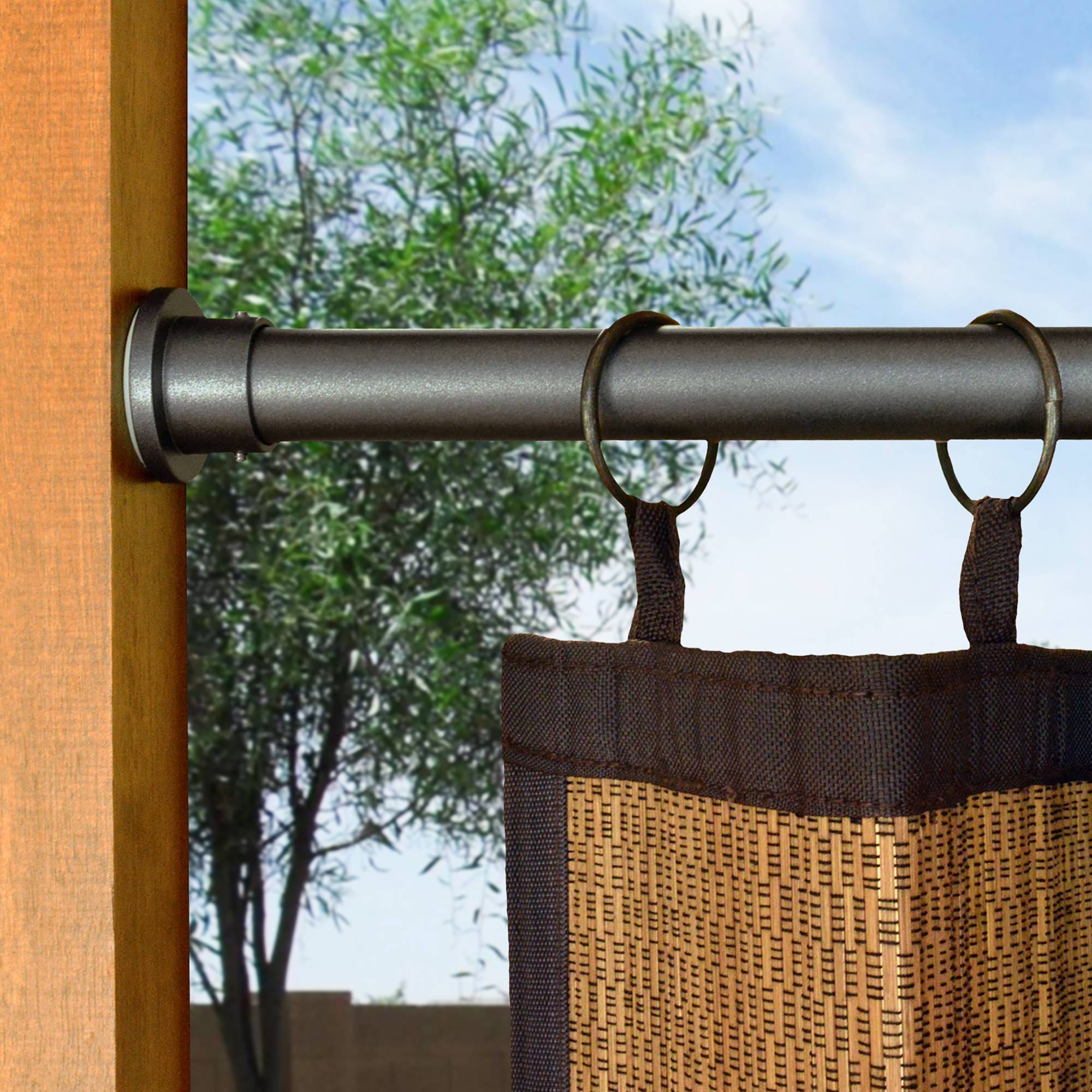 outdoor tension rod suspension spring tension rod set graphite indooroutdoor versailles dfohome outdoor tension rod suspension spring tension rod set graphite indooroutdoor versailles dfohome
