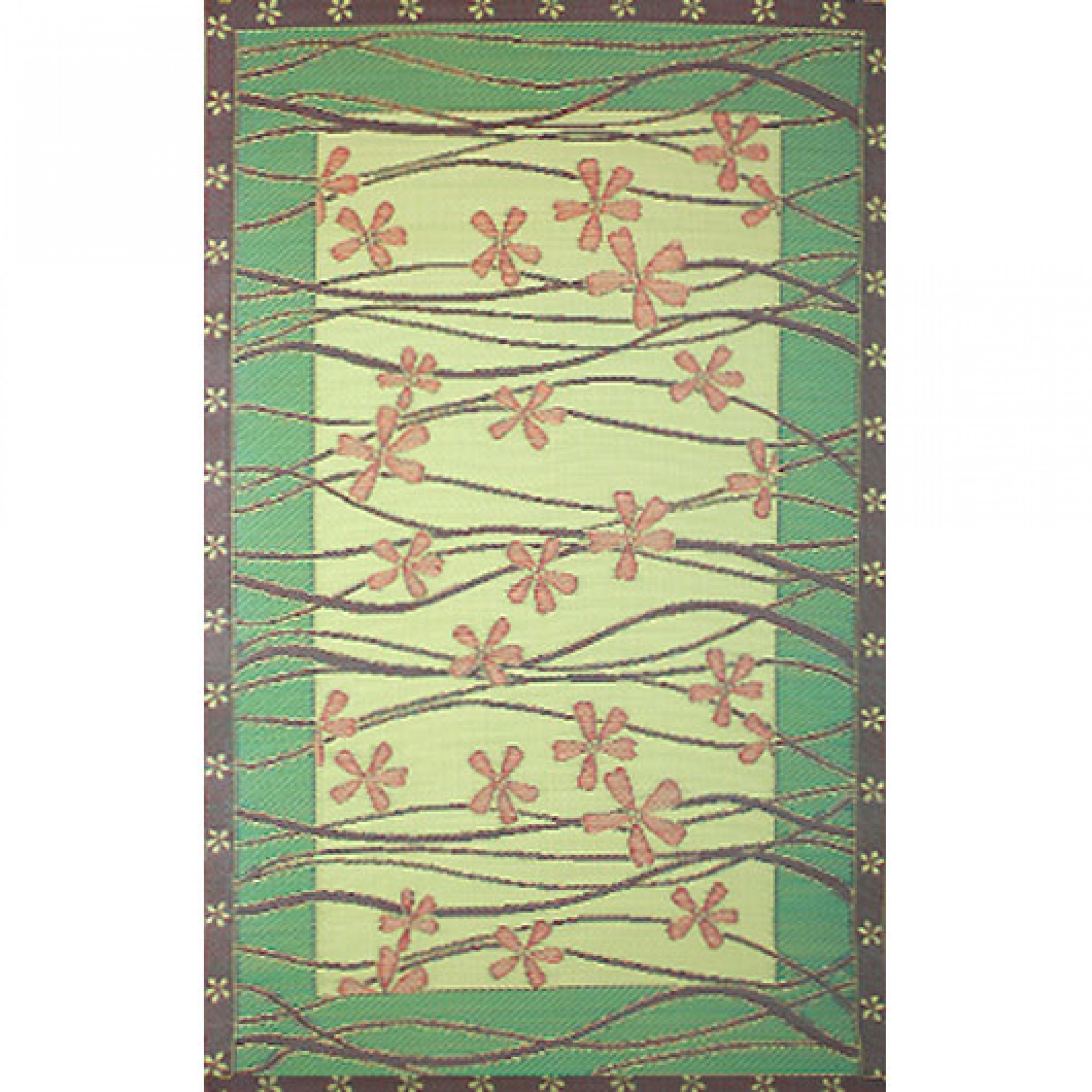 Mad Mats Tall Grass Pine Gold 6x9 SKU FMTAL69PG recycled