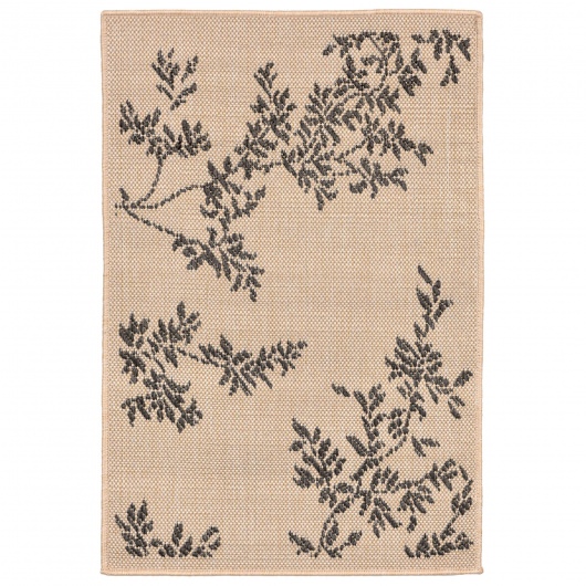 Terrace Vine Neutral Outdoor Rug DFOHome