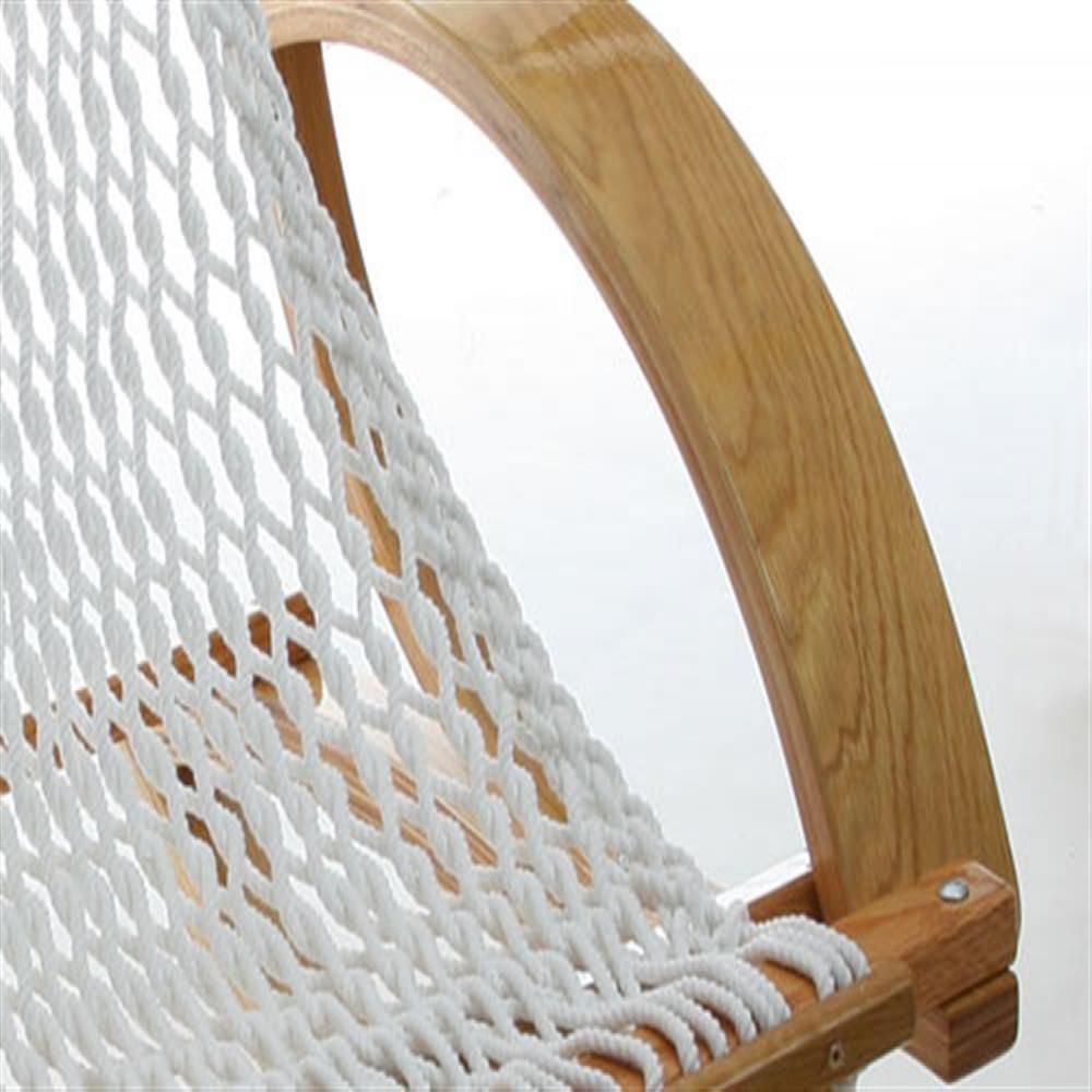 Deluxe Bent Oak Rocker Coastal Blue