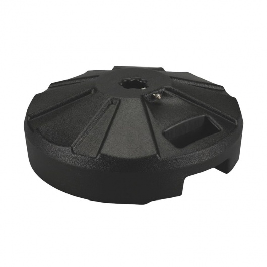 16 in. Round Fillable Resin Umbrella Base