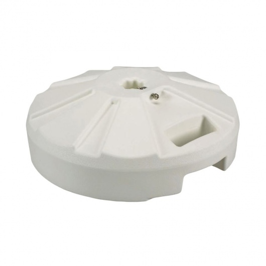 16 in. Round Fillable Resin Umbrella Base