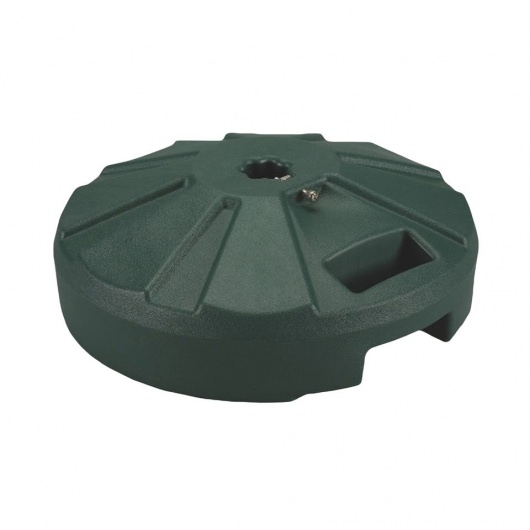 16 in. Round Fillable Resin Umbrella Base