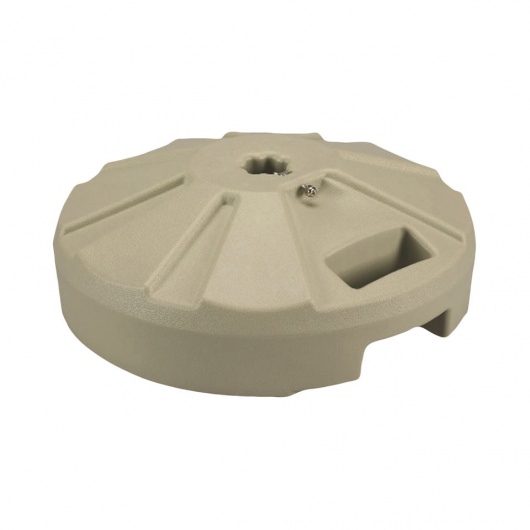 16 in. Round Fillable Resin Umbrella Base