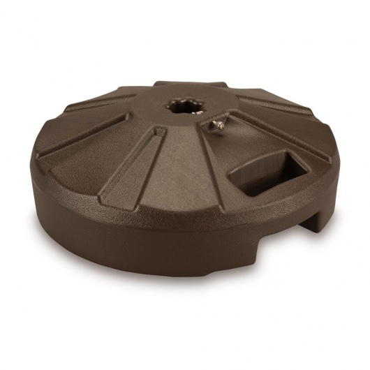 16 in. Round Fillable Resin Umbrella Base