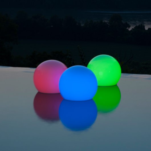 LED Color Changing Floating Orbs