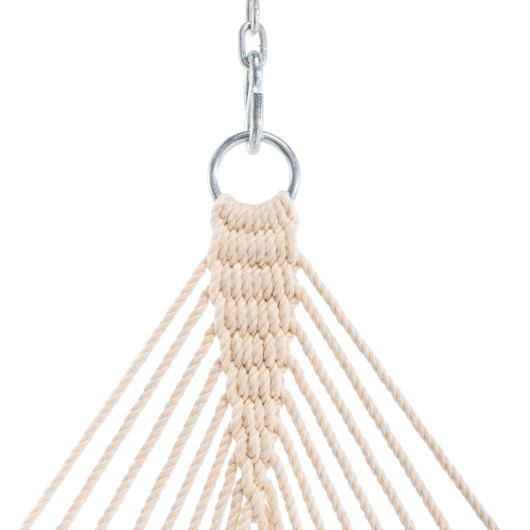 Single Original Cotton Rope Hammock