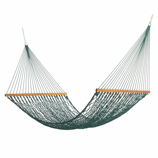 DURACORD® Large Original Rope Hammock - Evergreen