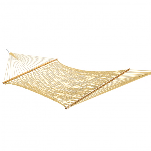 Large DuraCord Rope Hammock with Steel Hammock Stand