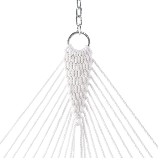 DURACORD® Deluxe Original Rope Hammock - White