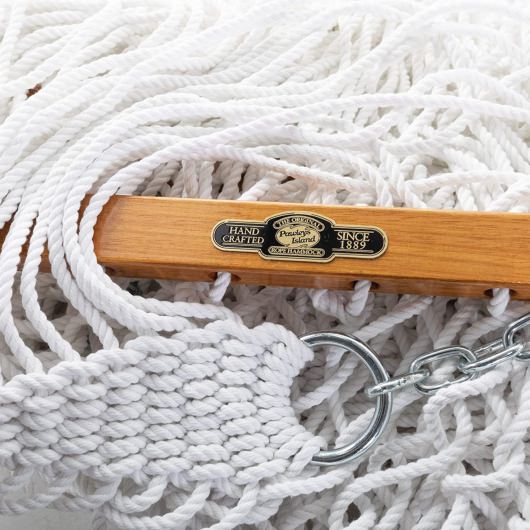 DURACORD® Deluxe Original Rope Hammock - White