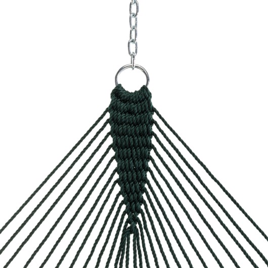 DURACORD® Deluxe Original Rope Hammock - Green