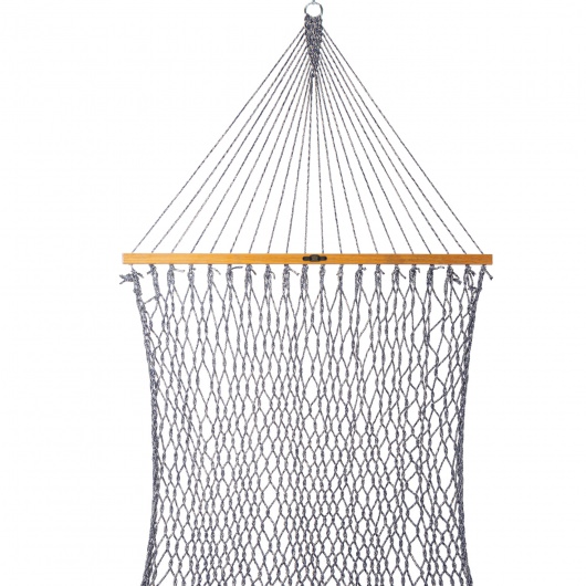 DURACORD® Deluxe Original Rope Hammock - Navy Oatmeal Heirloom Tweed