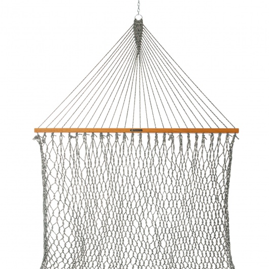 DURACORD® Presidential Original Rope Hammock - Green Oatmeal Heirloom Tweed