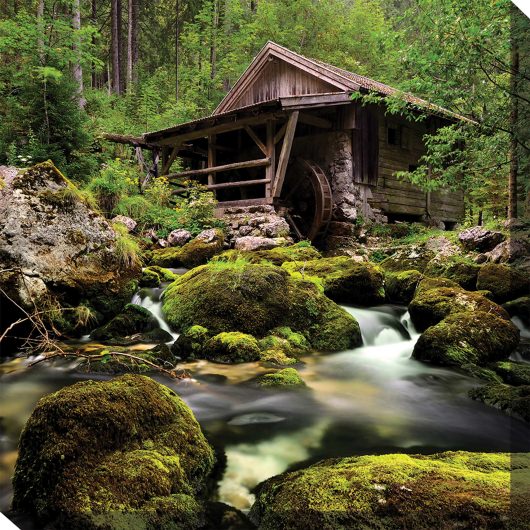 Rustic River Outdoor Wall Art