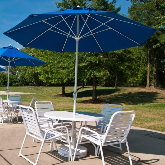 9 Ft Crank Lift Fiberglass Market Umbrella With White Pole By Frankford Umbrellas - Sunbrella Patio Umbrella White Pole 9 Ft Crank Lift Fiberglass Market Umbrella With White Pole By Frankford Umbrellas - Sunbrella Patio Umbrella White Pole
