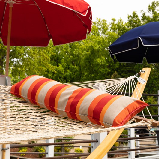 Long Plush Sunbrella Hammock Pillow - Gateway Tamale
