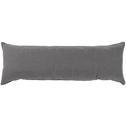 Long Plush Sunbrella Hammock Pillow - Cast Slate