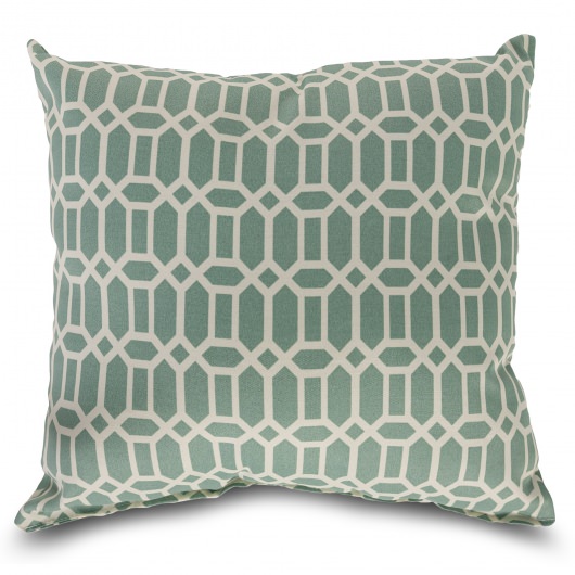 Rhodes Quartz Outdoor Throw Pillow 19 in. x 19 in. Square