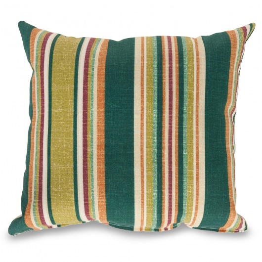 Baldwin Stripe Small Square Outdoor Pillow