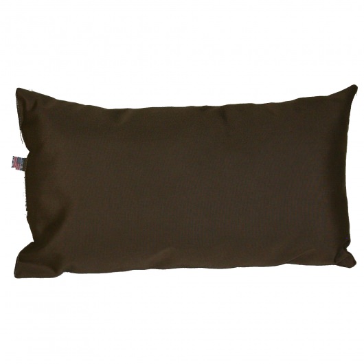 Bay Brown Sunbrella Outdoor Throw Pillow