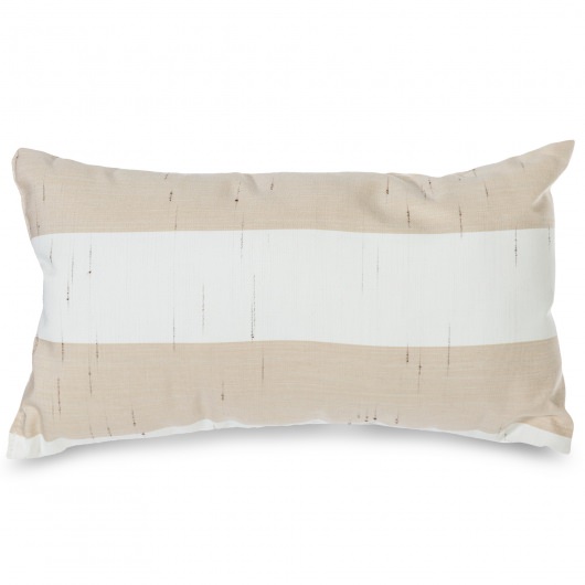 Decade Sand Sunbrella Rectangle Outdoor Throw Pillow (19