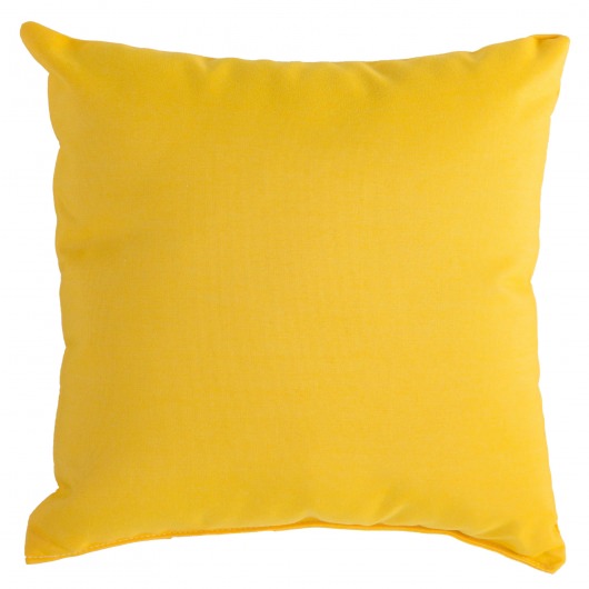 Sunflower Yellow Sunbrella Outdoor Throw Pillow