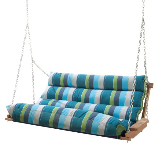 Deluxe Sunbrella Cushion Swing - Expand Calypso