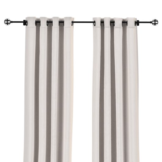 Sunbrella Canvas Canvas Outdoor Curtain with Grommets