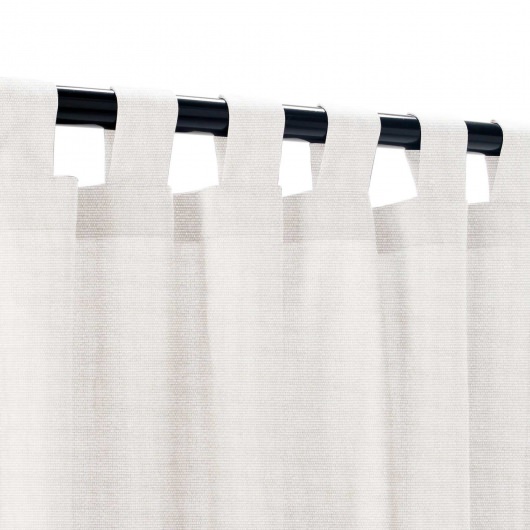 Sunbrella Canvas Canvas Outdoor Curtain with Grommets