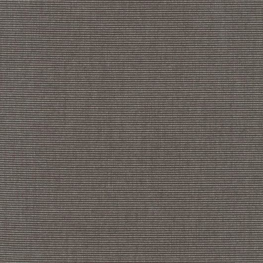 Sunbrella Canvas Coal Outdoor Curtain with Dark Gunmetal Grommets 50 in. x 108 in.