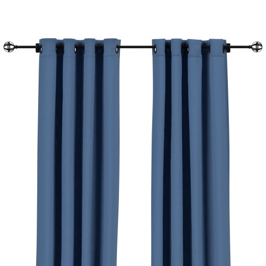 Sunbrella Canvas Regatta Outdoor Curtain with Grommets