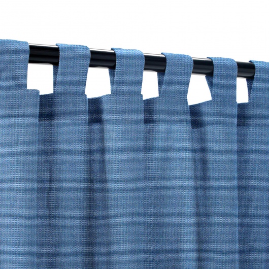 Sunbrella Canvas Regatta Outdoor Curtain with Grommets