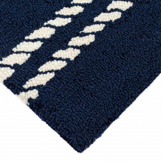 Capri Ropes Indoor/Outdoor Rug - Navy