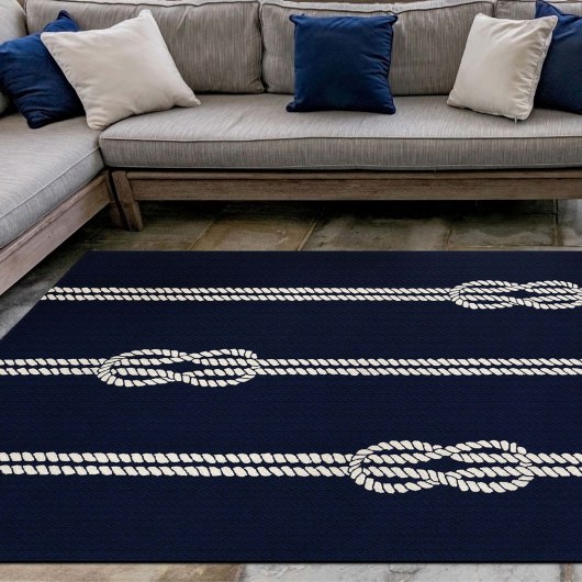 Capri Ropes Indoor/Outdoor Rug - Navy