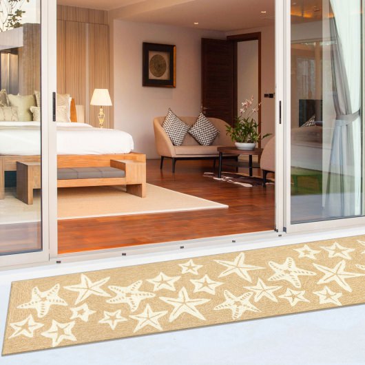 Capri Starfish Indoor/Outdoor Rug - Neutral